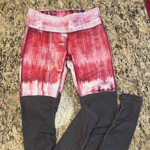 EUC ALO Yoga 2-tone leggings sz M